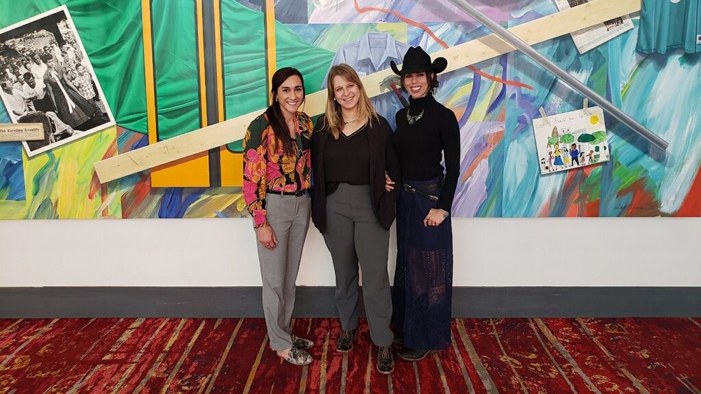 Animal Biology Graduate Group alums: Dr. Emily Andreini (Alltech), Dr. Meredith Harrison (IC-Lock), and Dr. Sarah Klopatek (JBS).