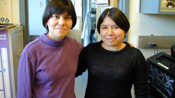 Alma Islas and Nora Vergara, 2000