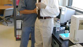 Charles Farber after his qualifying exam
