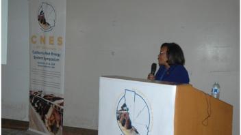 Dean Dillard at the CNES 50th Anniversary Symposium
