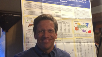Dr. Hess at the LAMG meeting, Lake Arrowhead CA
