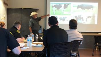 - Don Harper presenting to Animal Control Officers at the Sacramento County Animal Care and Regulation department -
