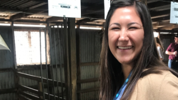 Maci Mueller at AAABG, Australia
