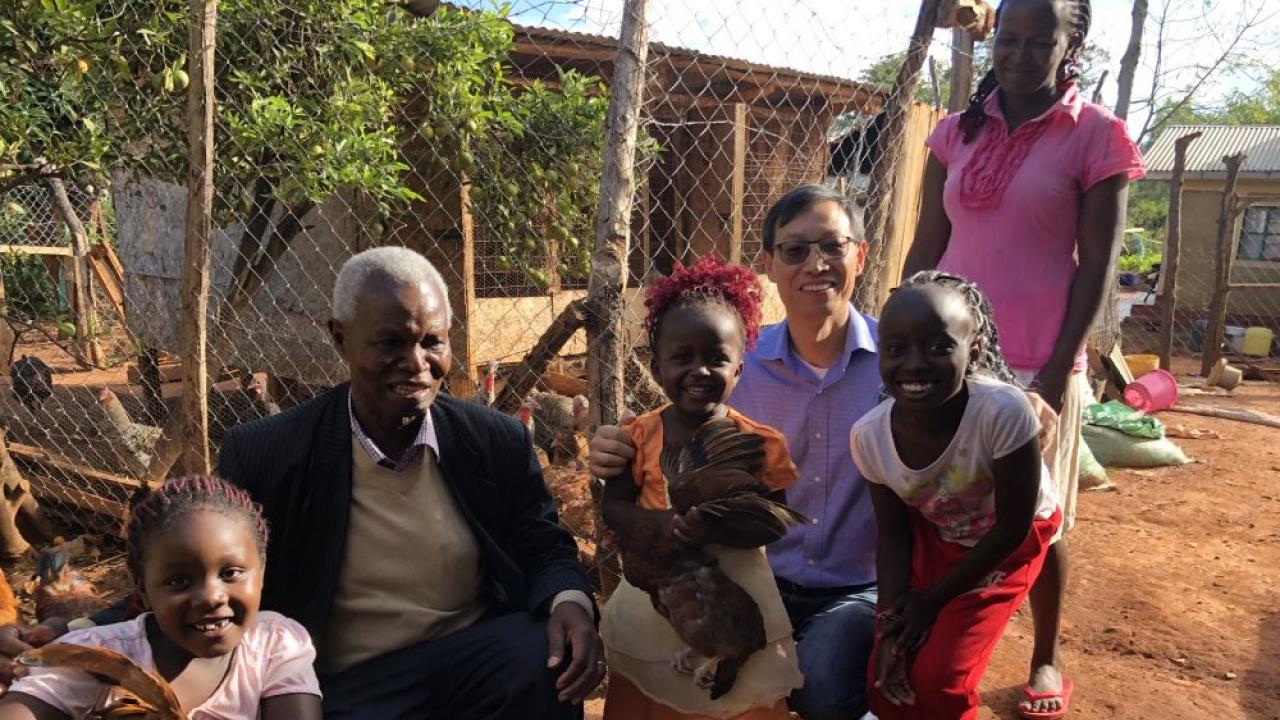 Dr. Zhou in Kenya