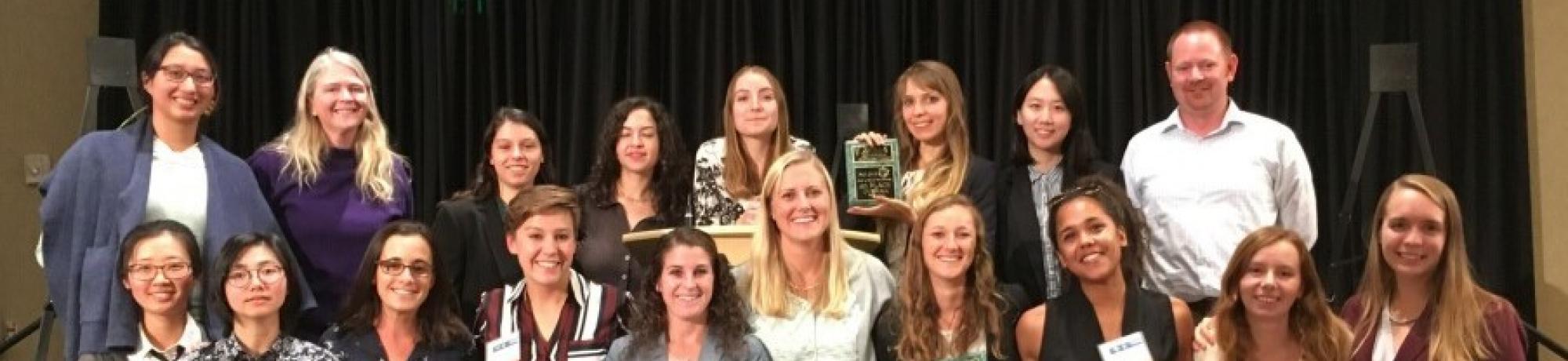 Center for Animal Welfare group in Colorado at the AVMA Animal Welfare Assessment Contest